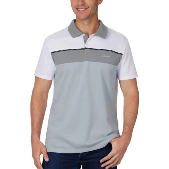 Sale!! Calvin Klein Polo Shirt NWT - Picture 1 of 3